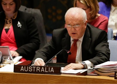 Gary Quinlan, Australias ambassador to the United Nations
